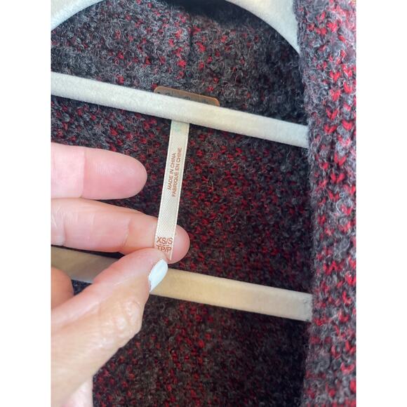 Free People Windowpane Cardigan XS/S - Picture 5 of 7